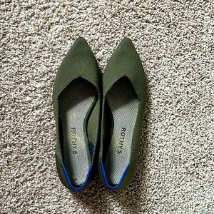 Rothy’s Green Flats